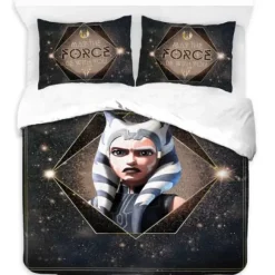 Clearance * Ahsoka Tano Comforter And Sham Set – Twin / Full / Queen – Star Wars: The Clone Wars