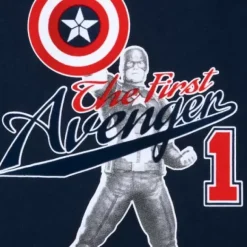 Hot * Captain America Athletic T-Shirt For Kids