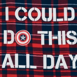 Sale * Captain America Plaid Shacket For Adults