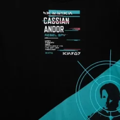 New * Cassian Andor T-Shirt For Adults – Star Wars: Andor