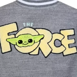 * Grogu Letterman Jacket For Kids – Star Wars: The Mandalorian