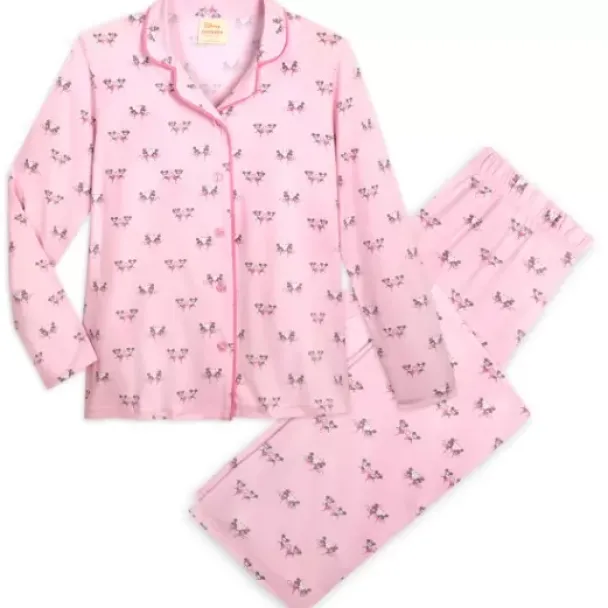 Outlet * Mickey And Minnie Mouse Sleep Set For Adults By Munki Munki