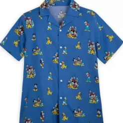 * Mickey Mouse And Friends Woven Shirt For Adults