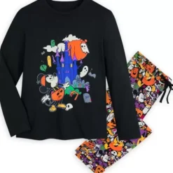 Discount * Mickey Mouse And Friends Halloween Pajama Set For Men