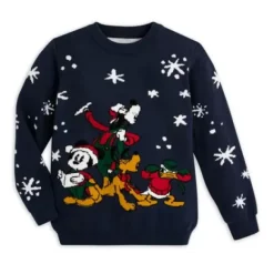 Clearance * Mickey Mouse And Friends Holiday Sweater For Kids