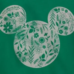 Sale * Mickey Mouse Floral Long Sleeve T-Shirt For Adults