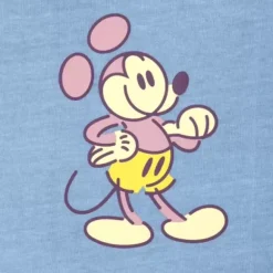 New * Mickey Mouse Genuine Mousewear T-Shirt For Adults – Blue