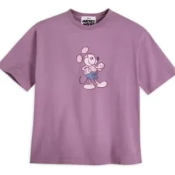 Clearance * Mickey Mouse Genuine Mousewear T-Shirt For Women – Plum