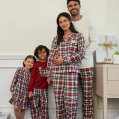 Outlet * Mickey Mouse Holiday Plaid Sleep Pants For Adults