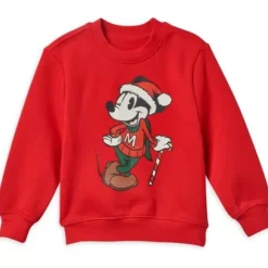 Best * Mickey Mouse Holiday Pullover Sweatshirt For Kids