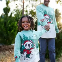 Sale * Mickey Mouse Holiday Spirit Jersey Sweater For Kids