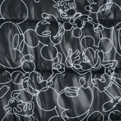 Hot * Mickey Mouse Hooded Puff Jacket