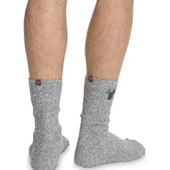 New * Mickey Mouse Socks For Men By Barefoot Dreams – Light Gray