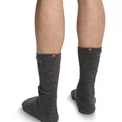 New * Mickey Mouse Socks For Men By Barefoot Dreams – Dark Gray