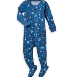 * Mickey Mouse Space Stretchie Sleeper For Baby