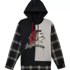 New * Star Wars Layered Look Pullover Hoodie For Adults