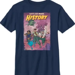 Best * Strange World "Let's Go Make History" T-Shirt For Kids