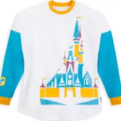 * Cinderella Castle Spirit Jersey For Adults – Walt World 50Th Anniversary