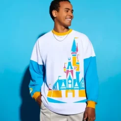 * Cinderella Castle Spirit Jersey For Adults – Walt World 50Th Anniversary