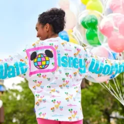 Best * Mickey Mouse Balloons Spirit Jersey For Adults – Walt World 50Th Anniversary